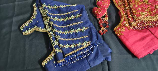 Navy & Red Set — Designed to be worn together