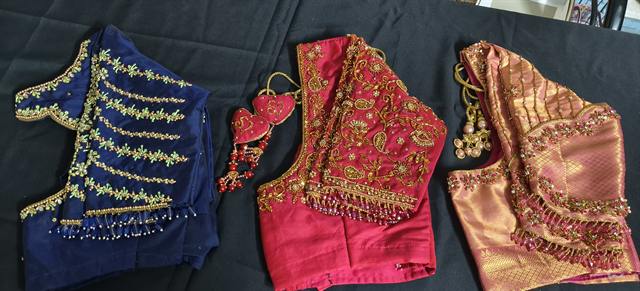 Coordinated family blouse set