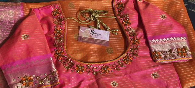 Bridal Zari Work — Sanmi Creation