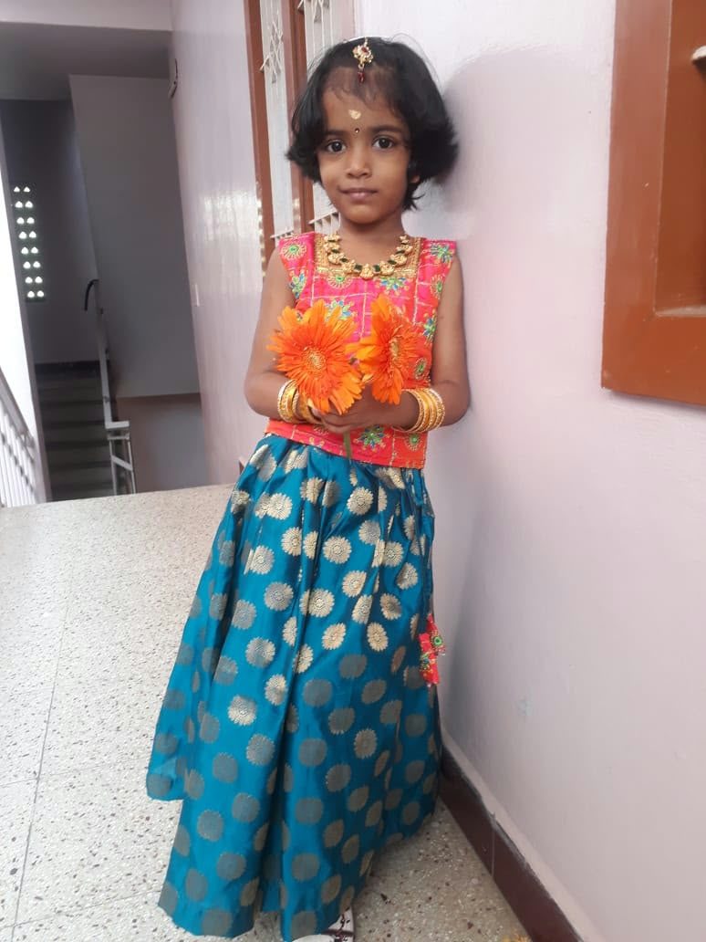 Kids and girls outfit by Sanmi Creation, Erode