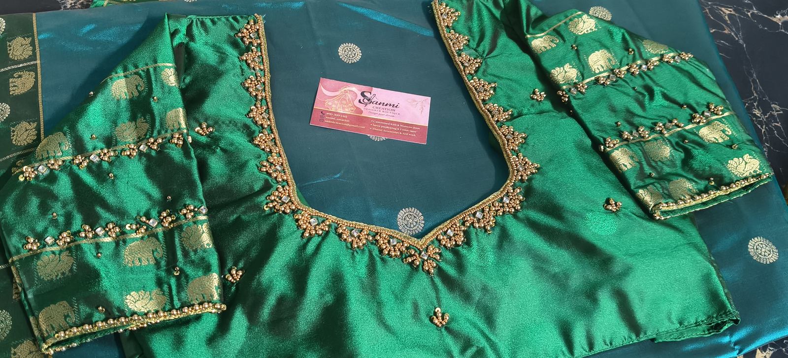 Designer blouse by Sanmi Creation, Erode